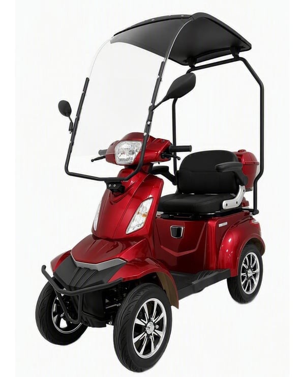 Ekomoto Vista K1 elektrisk mobilitetsscooter med tag, 1000W, 20Ah AC RD