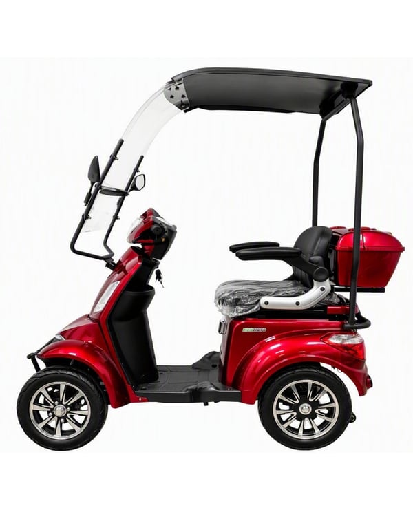 Ekomoto Vista K1 elektrisk mobilitetsscooter med tag, 1000W, 20Ah AC RD