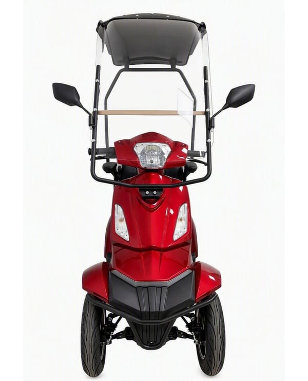 Ekomoto Vista K1 elektrisk mobilitetsscooter med tag, 1000W, 20Ah AC RD