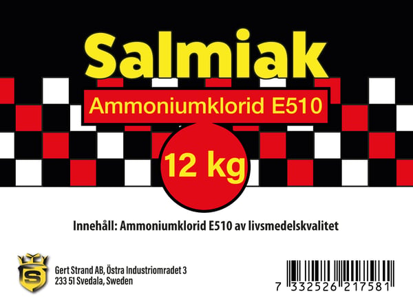 Salmiak (Ammoniumklorid) 12 kg Salmiak (Ammoniumklorid) 12 kg