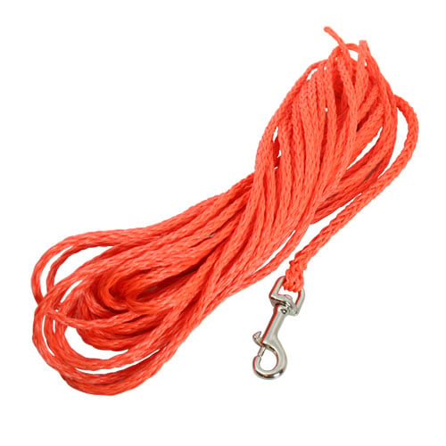 Spårlina "vanlig" orange, flätad 6 mm x 15 m