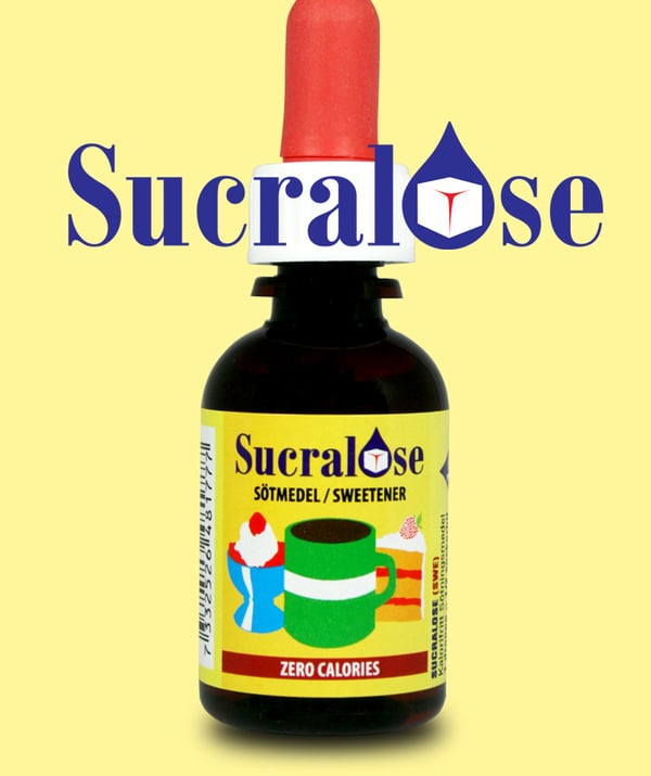 Sucralose sötmedel 33 ml Svensk/Engelsk