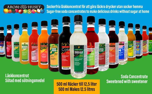 Zero Apelsin Läskkoncentrat till 12,5 L läsk