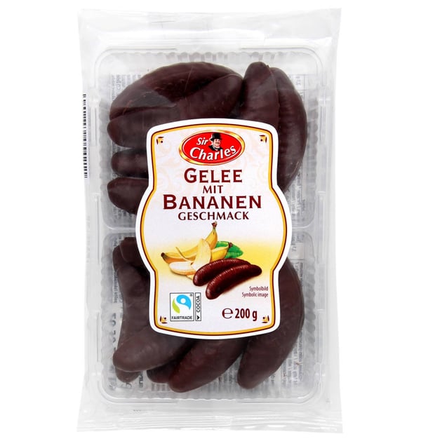 SirCharles Suklaageeli banaanin makuinen 200 g