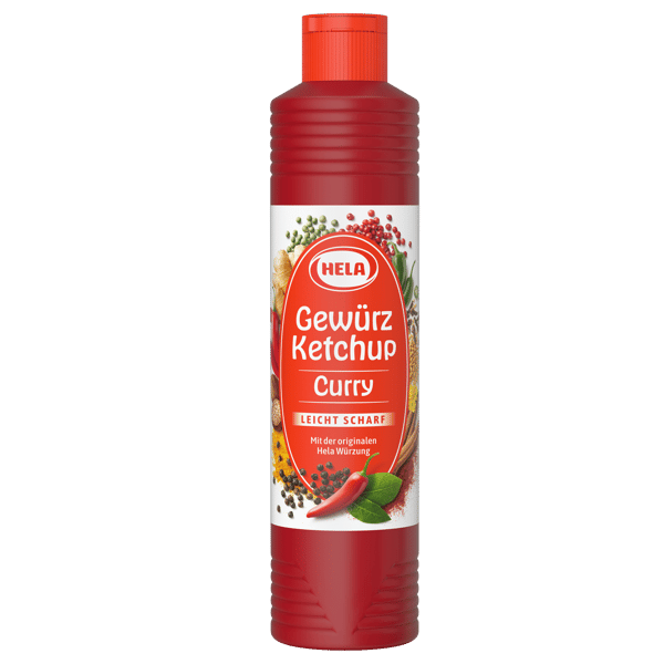 Hela Curry Gewürz Ketchup Leicht Scharf 800 ml Hela Curry Gewürz Ketchup Leicht Scharf 800 ml