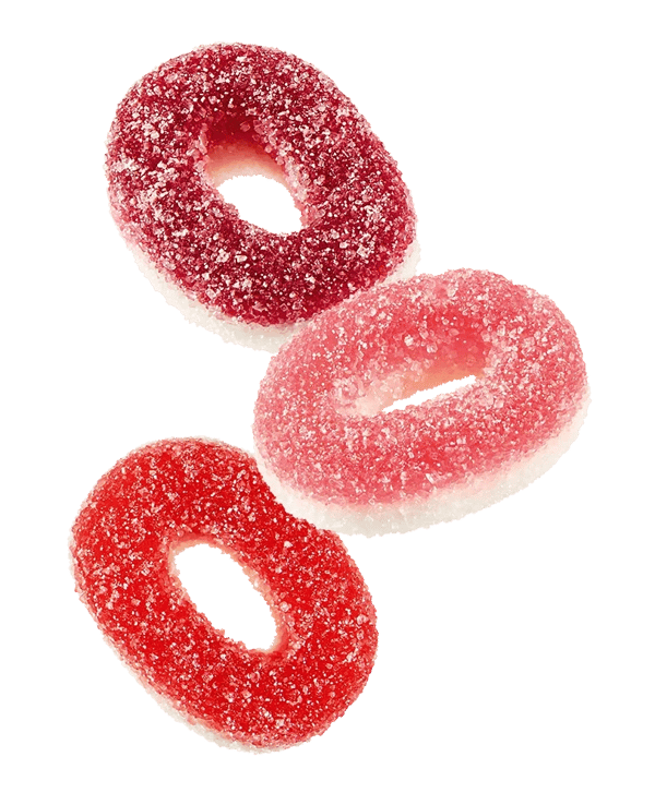 Trolli Punaisten marjojen minikakukset 150 g