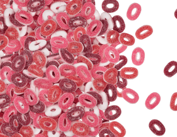 Trolli Punaisten marjojen minikakukset 150 g