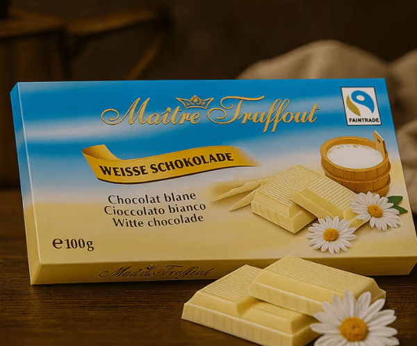 Maitre Truffout valkoinen suklaa 100 g