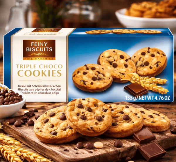 Feiny Biscuits Trippelsuklaakeksi 135 g