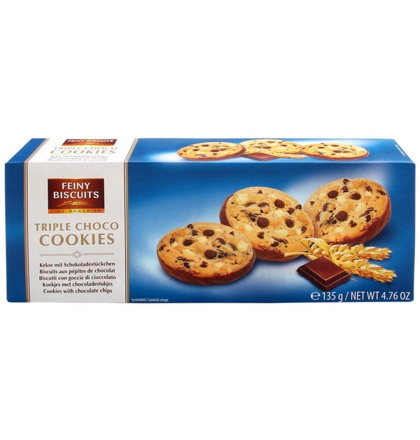 Feiny Biscuits Trippelchokladkex 135 g