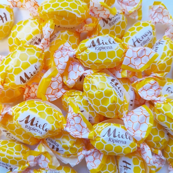 Woogie Hunajamakeisteet hunajatäytteellä 150 g