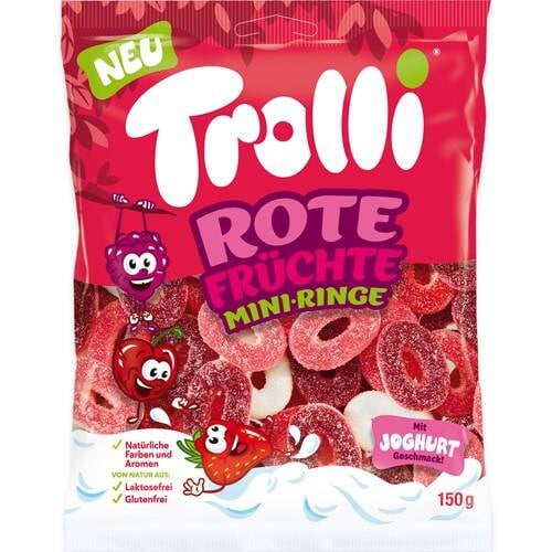 Trolli Punaisten marjojen minikakukset 150 g