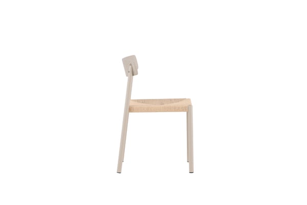 Ruokatuoli, Malmön, 54x51.5x79 cm, Beige
