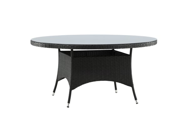 Ruokapöytä, Volta, ø150 cm, Musta