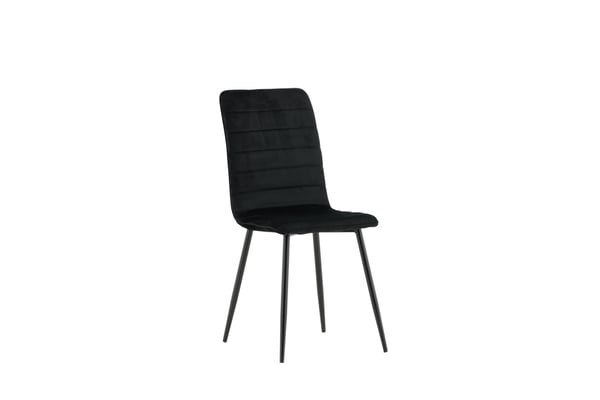 Ruokatuoli, Windu Lyx 2-pack, 49x94x43 cm, Musta