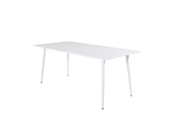 Ruokapöytä, Polar, 180x75x90 cm, Valkoinen