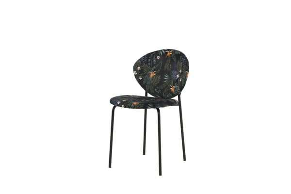 Ruokatuoli, Vault, 62x46x80 cm, Musta