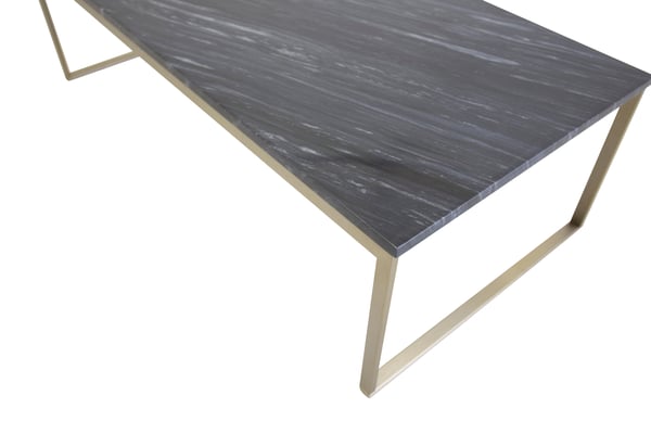 Sohvapöytä, Estelle, 120x60 cm, Harmaa