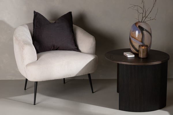 Nojatuoli, Derry Yksittäinen Sohva, 79x68.5x70 cm, Beige