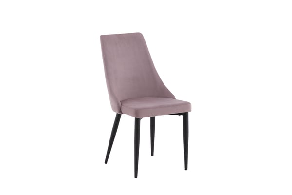 Ruokatuoli, Leone 2 kpl, 63x46,5x91 cm, Vaaleanpunainen