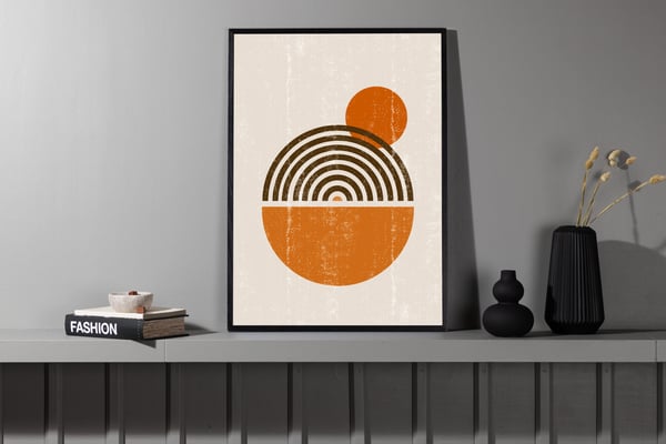 Juliste, Hathor, 30x40 cm, Beige