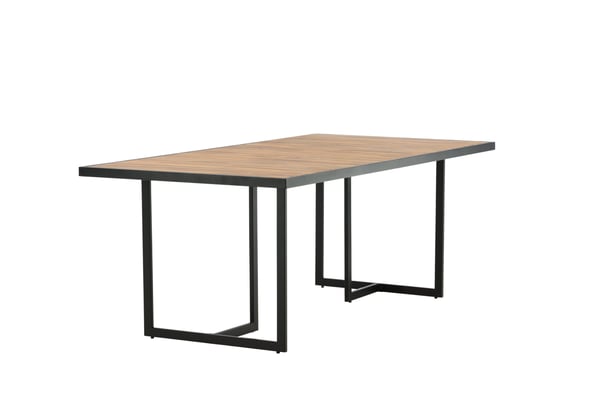 Ruokapöytä, Khung, 200x100 cm, Ruskea