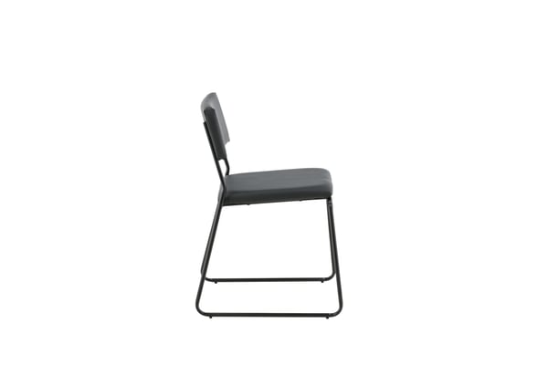 Tuoli, Kenth 2-pack, 52x76x40 cm, Musta
