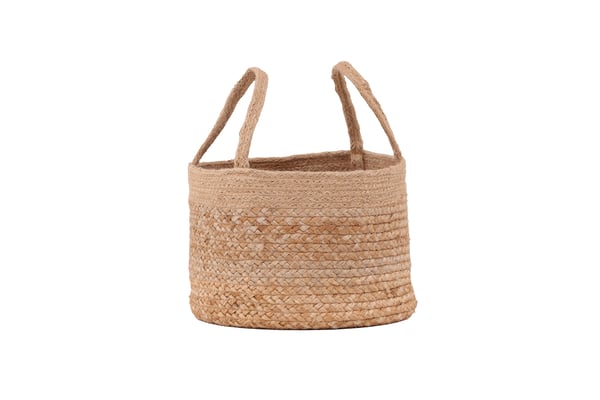 Säilytyskori, Mumbai Jute, ø32 cm, luonnonväri