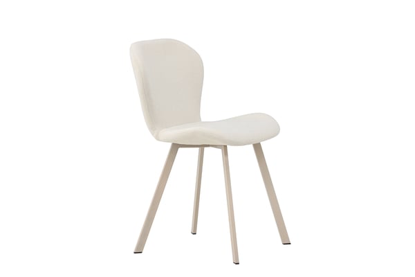 Ruokatuoli, Lilja 2-pack, 55x48x80 cm, Beige