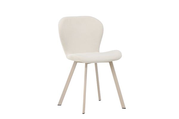 Ruokatuoli, Lilja 2-pack, 55x48x80 cm, Beige