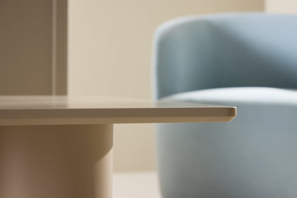 Sohvapöytä, Olivia, 120x60 cm, Beige