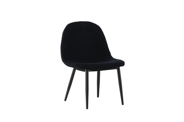 Tuoli, Polar Kids Dining, 43x41.5x62 cm, Musta