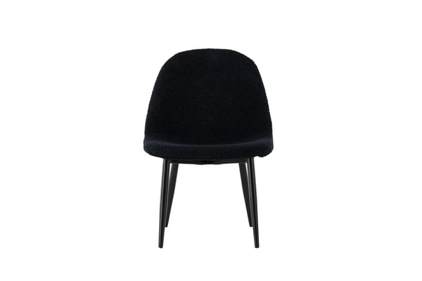 Tuoli, Polar Kids Dining, 43x41.5x62 cm, Musta