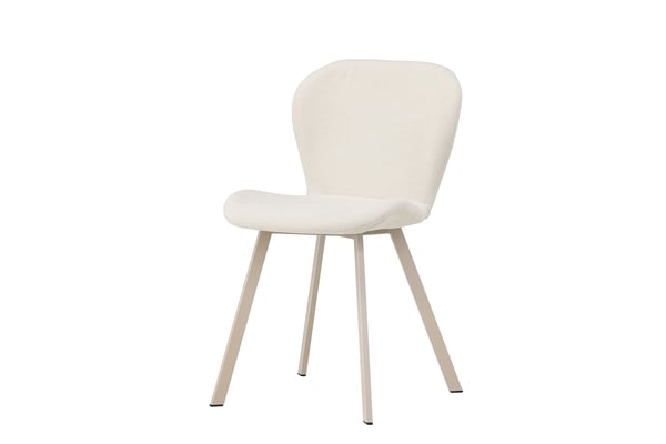 Ruokatuoli, Lilja 2-pack, 55x48x80 cm, Beige
