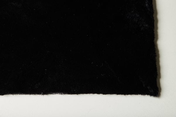 Matto, Nina Polyesteri, 230x160 cm, Musta