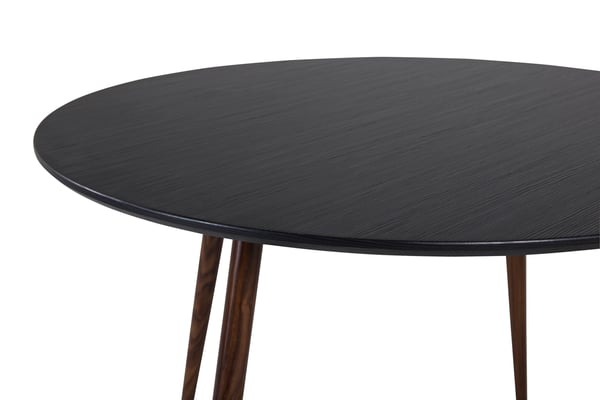 Ruokapöytä, Plaza, 100 cm, Musta