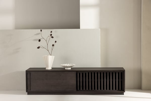 TV-taso, Lugo, 180x45 cm, Mocca