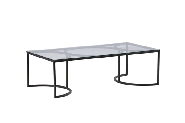 Sohvapöytä, Skanör, 70x140 cm, Musta
