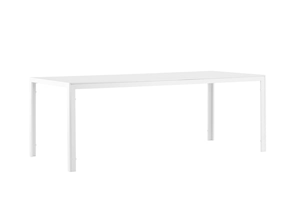 Ruokapöytä, Break, 90x205 cm, Valkoinen
