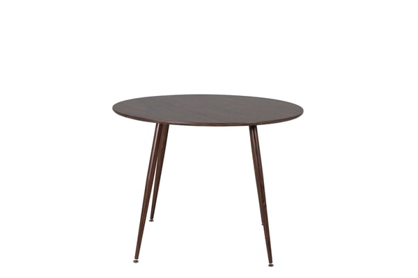 Ruokapöytä, Plaza, 100 cm, Saksanpähkinä