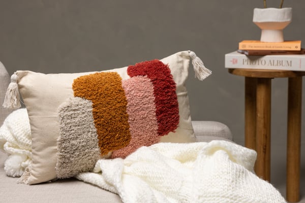 Tyynynpäällinen, Joline, 30x50 cm, Valkoinen
