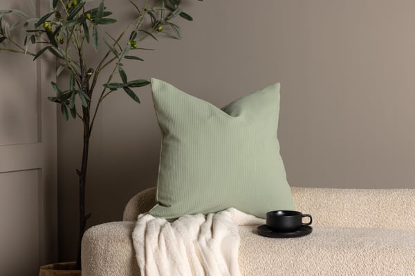 Tyynynpäällinen, Celine Poly Waffle, 50x50 cm, Vihreä