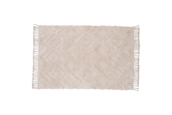 Puuvillamatto, Hilma, 230x160 cm, Beige