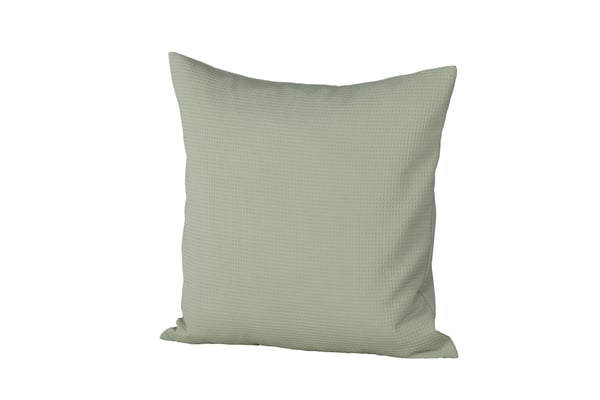 Tyynynpäällinen, Celine Poly Waffle, 50x50 cm, Vihreä
