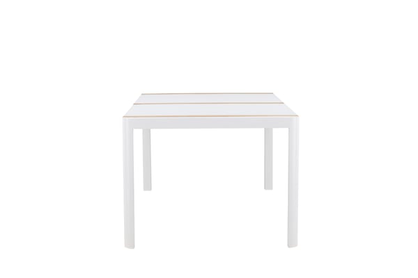 Ruokapöytä, Togo, 200x100 cm, Valkoinen