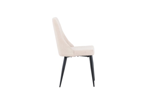 Ruokatuoli, Leone 2-pack, 57x48x89 cm, Beige