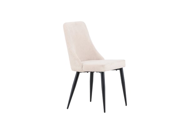 Ruokatuoli, Leone 2-pack, 57x48x89 cm, Beige