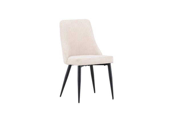 Ruokatuoli, Leone 2-pack, 57x48x89 cm, Beige