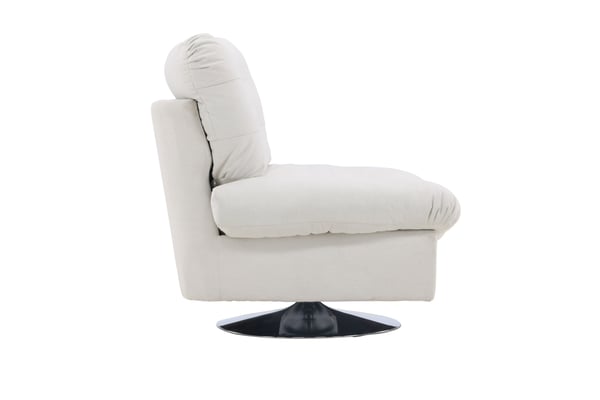 Nojatuoli, Florens yhden hengen sohva, 103.5x108x105 cm, offwhite
