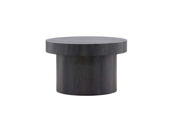Sohvapöytä, Malung, φ80 cm, Musta
